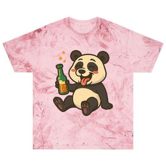 Drunk Party Panda Blast T Shirts