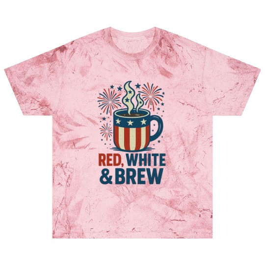 Red White Brew Patriotic Coffee Mug USA Funny Blast T Shirts