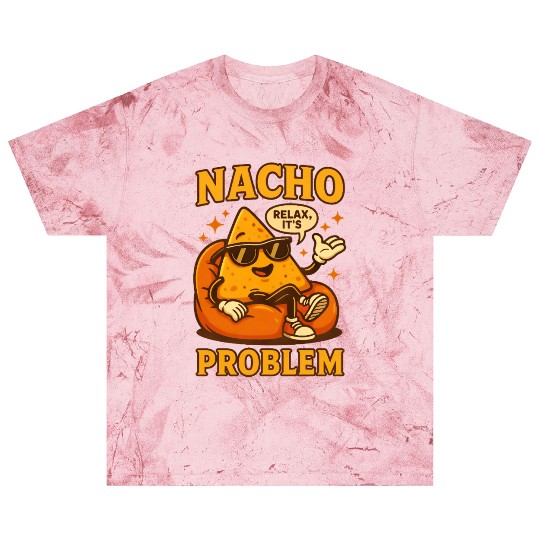 Funny Nacho Pun – Relaxed & Cheesy Vibes Blast T Shirts