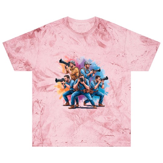 Camera Fireworks - Creatives in Action Blast T Shirts