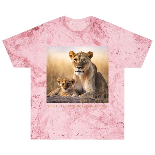 Lioness and her cub - Pride & Joy Blast T Shirts