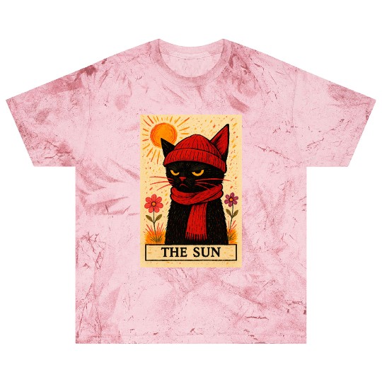 Grumpy Cat Tarot Card The Sun Blast T Shirts