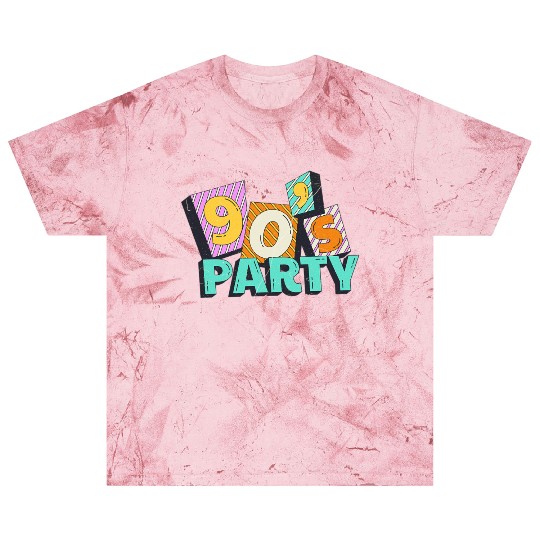 90s Party Vibes Retro Neon Dance Aesthetic Blast T Shirts