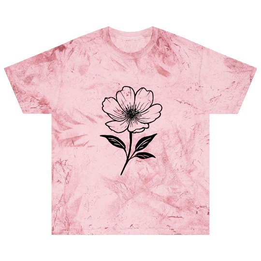 Neon Floral Explosion Blast T Shirts – Bold and Colorful