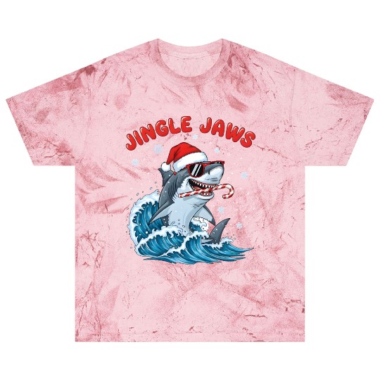Jingle Jaws – Christmas Holiday with Bite Design Blast T Shirts