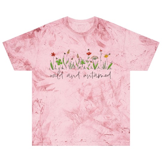 wild and untamed wildflowers nature Blast T Shirts