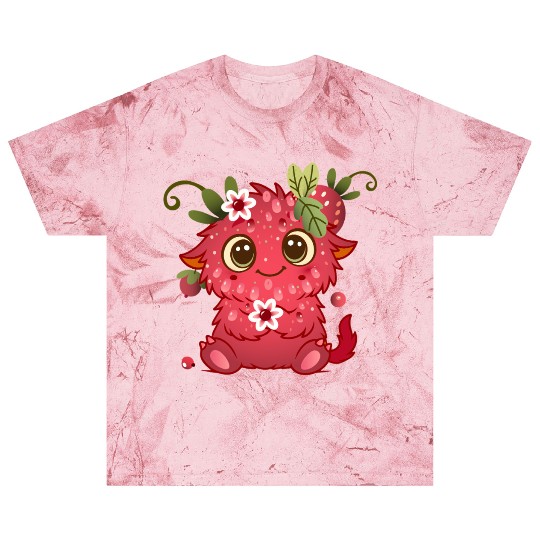 Cute Monster in Raspberry Design Blast T Shirts
