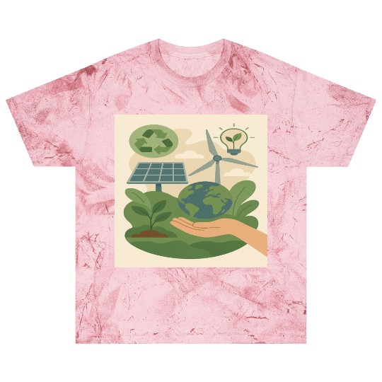 Eco-Friendly Earth Conservation Design Blast T Shirts