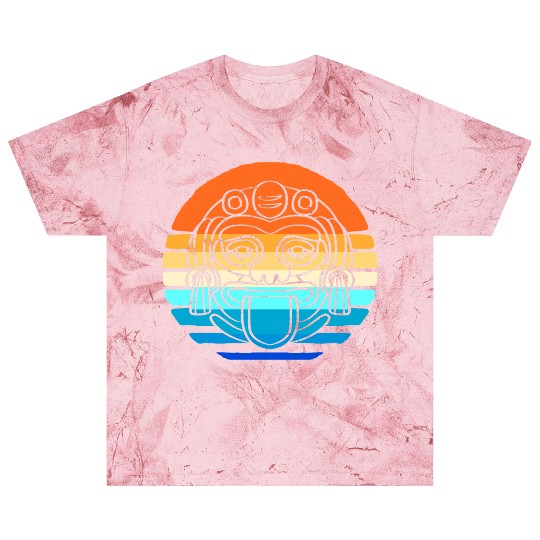 Mayan And Aztec Symbols Indigenous Tribe Blast T Shirts