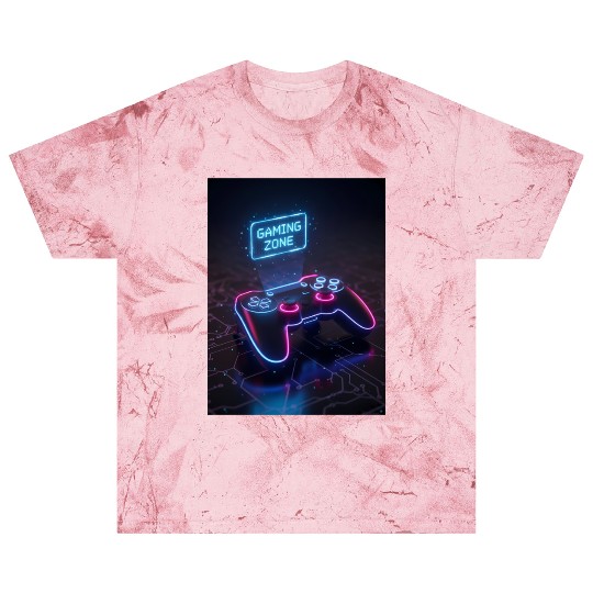 Gaming Cyberpunk Controller Blast T Shirts