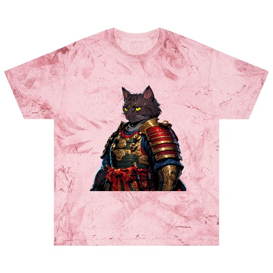 Warrior Cat in Armor Artwork Blast T Shirts