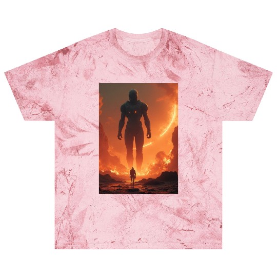 Giant Alien Overwatch Scene Blast T Shirts