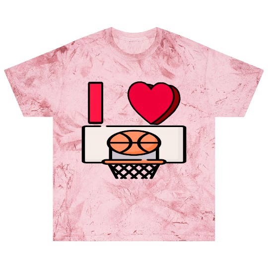 I LOVE BASKETBALL #2 Blast T Shirts