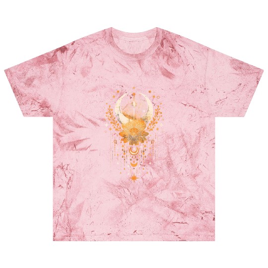 Celestial Lotus Moon Dreamcatcher Blast T Shirts
