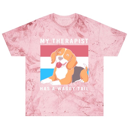 Therapy Dog Lover Psychology Therapist Blast T Shirts