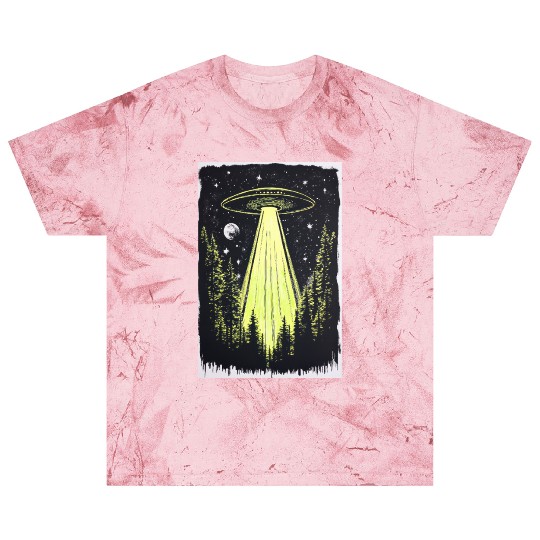 UFO in the Midnight Pines Blast T Shirts