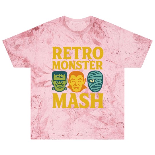 Retro Monster Mash Blast T Shirts Design