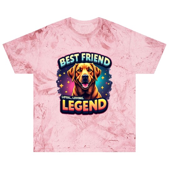 Loyal Labrador Dog Best Friend Illustration Blast T Shirts