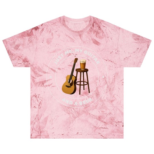 ME MY GUITAR & A BEER Blast T Shirts ACOUSTIC MUSICIAN