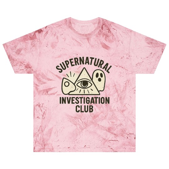 Supernatural Investigation Club Emblem Blast T Shirts