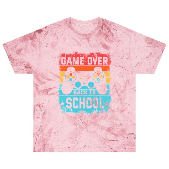Game Over Back to School Blast T Shirts – Retro Gamer