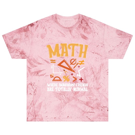 Mathematician Math Teacher Imaginary Friends Blast T Shirts