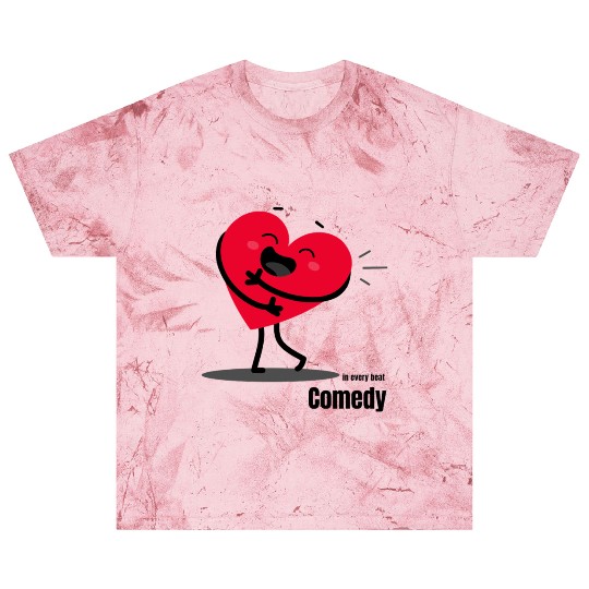 Joyful Heart Embrace Illustration Blast T Shirts