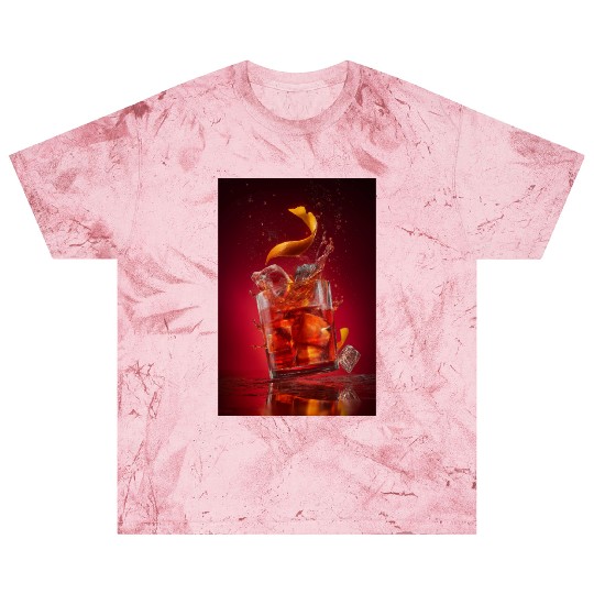 Splashing Negroni Cocktail Blast T Shirts