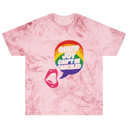 Queer Pride Queer Joy LGBTQ+ Affirmation Trans Blast T Shirts
