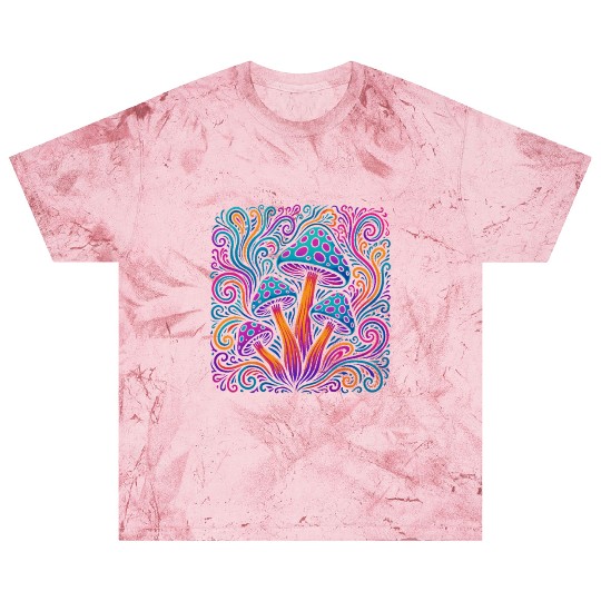 Psychedelic Mushroom Dream Blast T Shirts