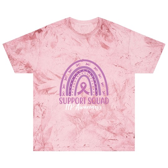 Rainbow Support Squad ITP Awareness Blast T Shirts