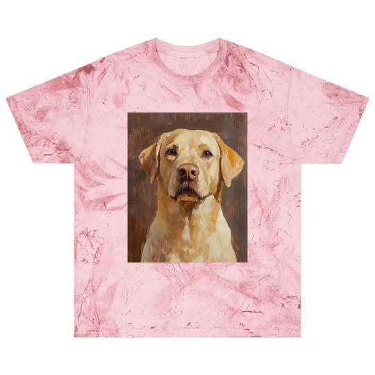 Labrador Pet Portrait Artwork Blast T Shirts