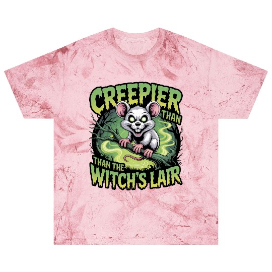 Creeper Mouse in Witch's Lair Design Blast T Shirts