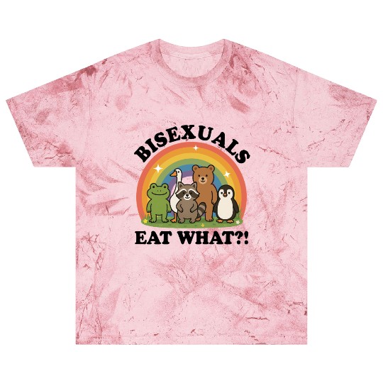 Bisexuals Eat What Animals Funny Gay Pride LGBT Blast T Shirts