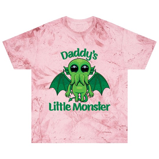 Daddy’s Little Monster Cute Baby Cthulhu Blast T Shirts