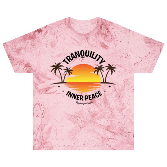 Serene Tropical Sunset Vibes Ocean Horizon Blast T Shirts