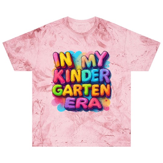 In My Kindergarten Era Groovy Back to School Blast T Shirts