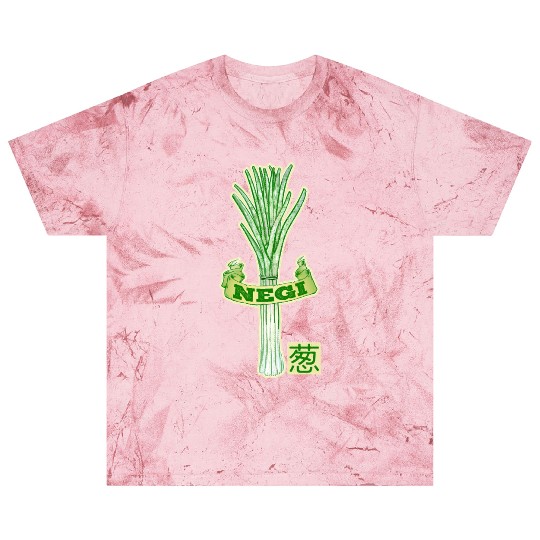 Fresh Green Onion Illustration Negi Japanese Blast T Shirts