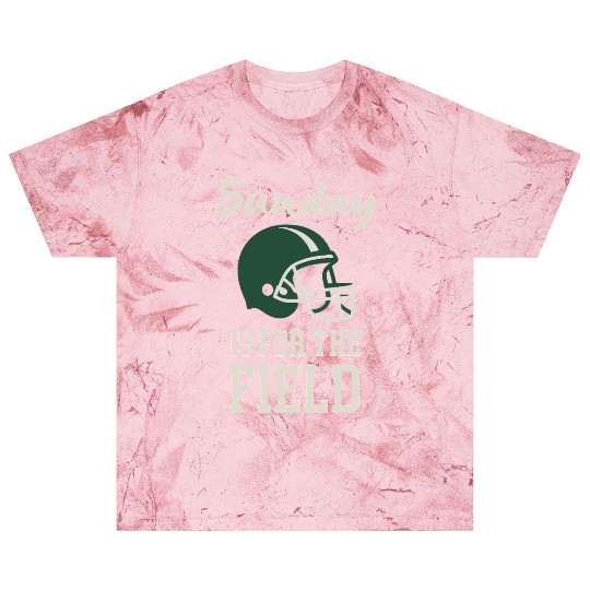 Sunday Football Field Design Blast T Shirts