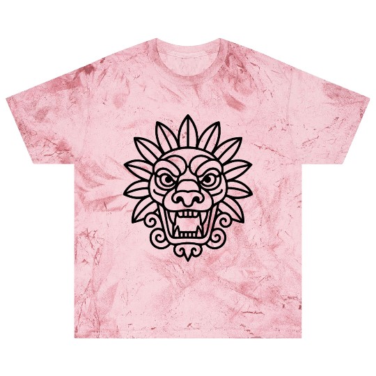 Aztec Mythology Serpent Head Art Blast T Shirts