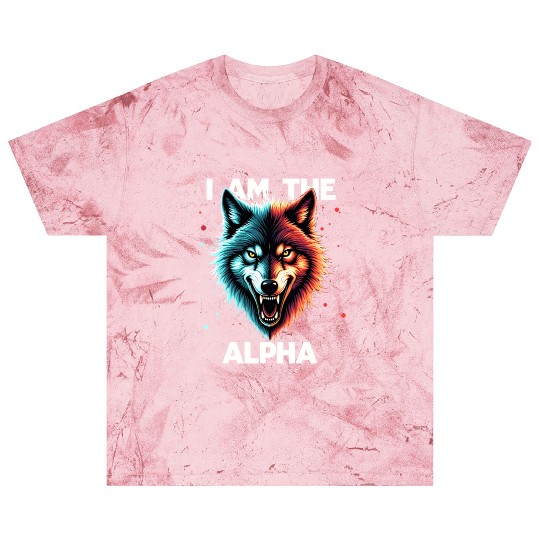 I Am The Alpha Wolf Blast T Shirts