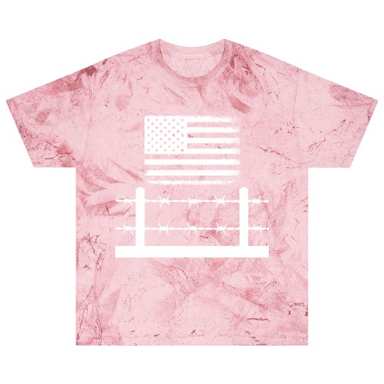 Barbed wire America Blast T Shirts