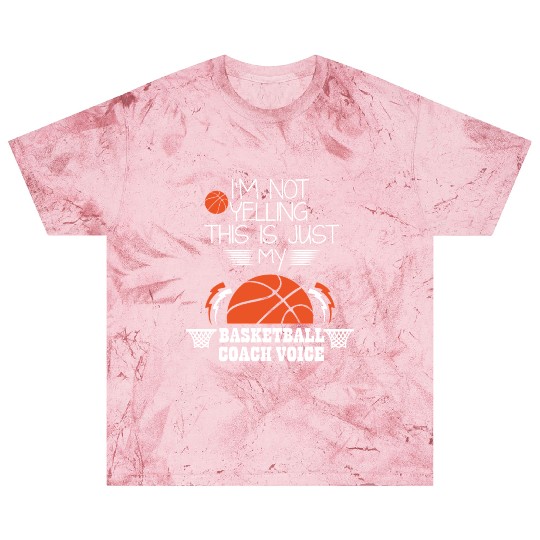 Basketball Coach Voice – Funny Basketball Coach  Blast T Shirts