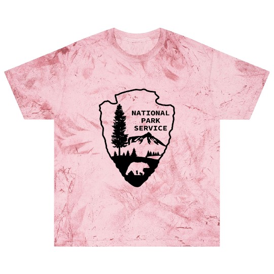 Bear National Park Service Color Logo wildlife Blast T Shirts