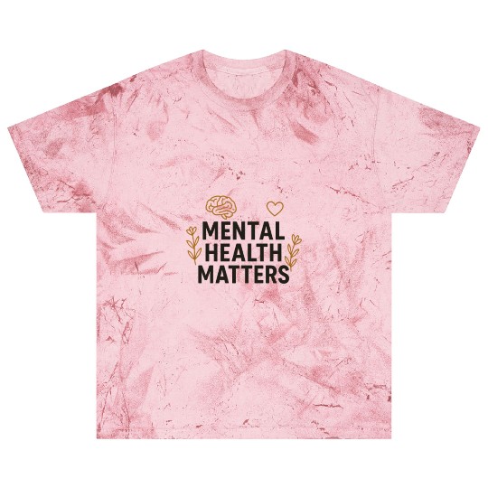 Mental Health Matters | Positive Mindset Graphic T Blast T Shirts