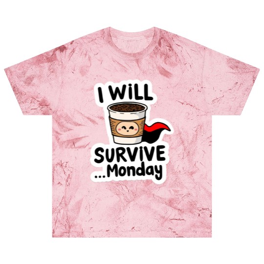 Cute Coffee Survival Meme Design Blast T Shirts