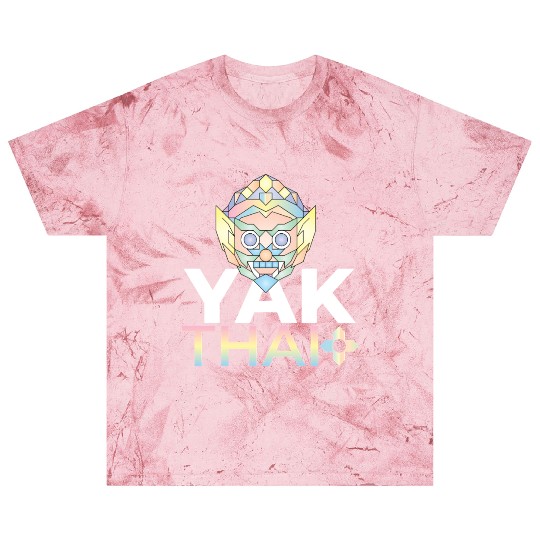 Colorful Geometric Thai Hanuman Illustration Blast T Shirts