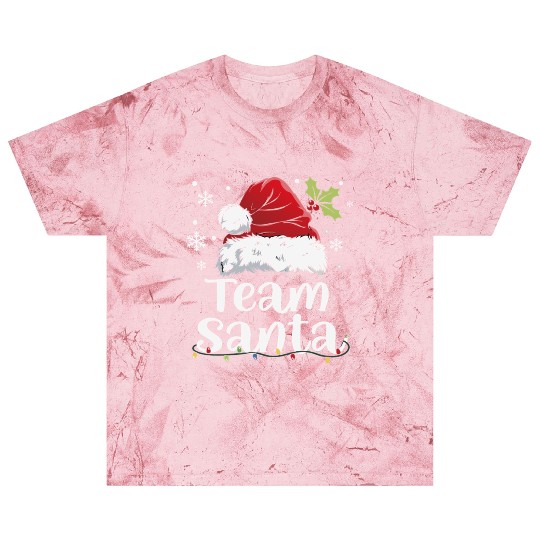 Team Santa Holiday Christmas Design Blast T Shirts