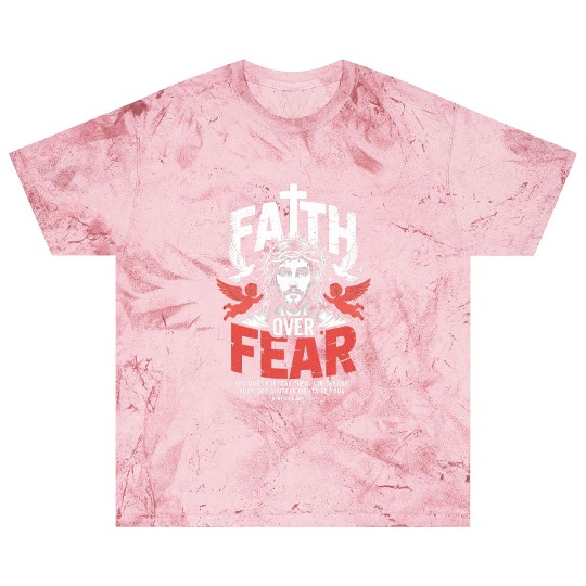 Faith Over Fear Christian Streetwear Blast T Shirts