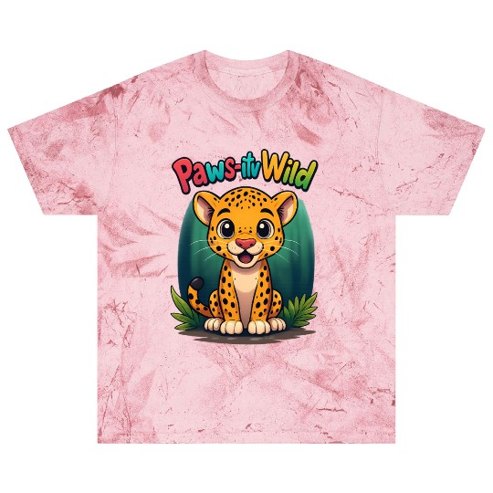Paws TV Wild Cute Leopard Cartoon Blast T Shirts